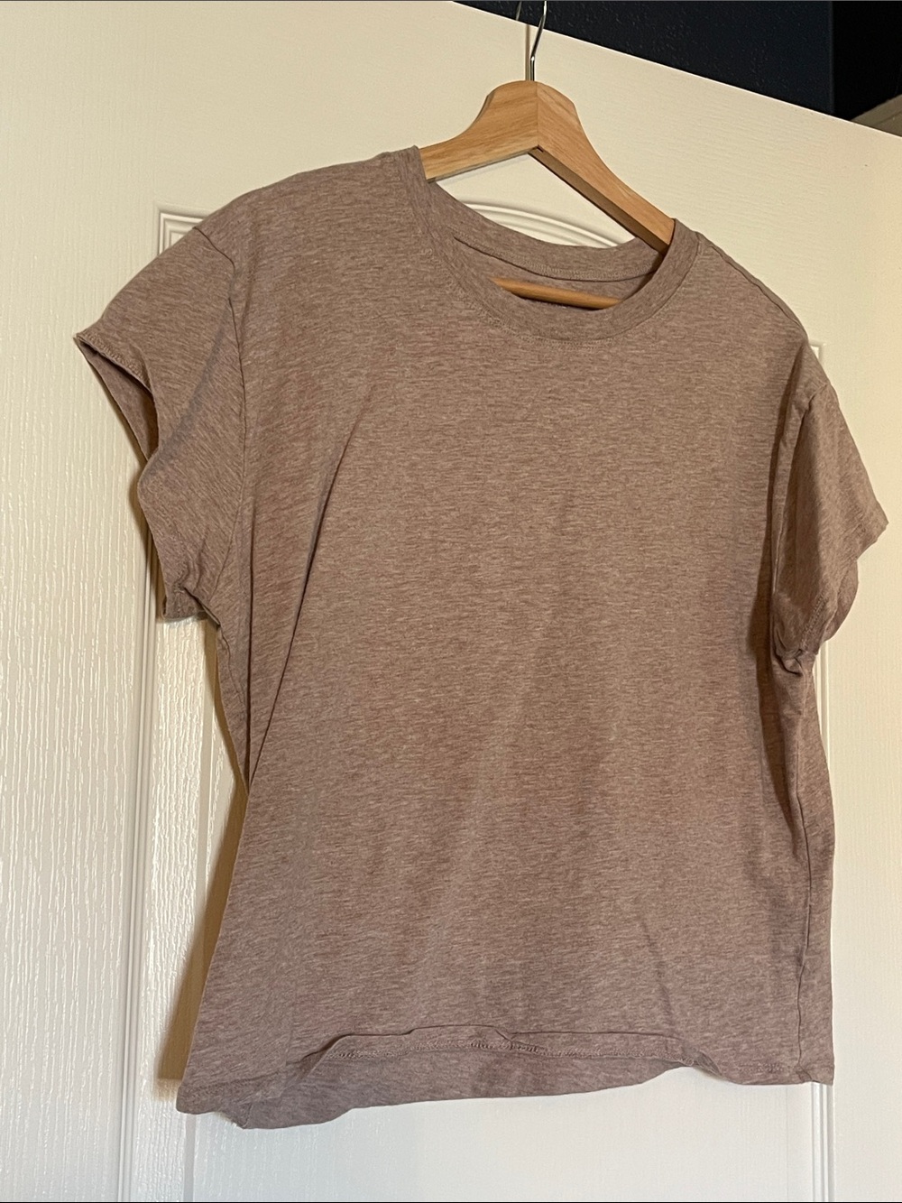 Z Supply Crewneck Tee - Mauve Taupe